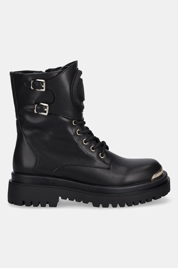 Členkové topánky Just Cavalli 79RA3S92ZSD48899 čierna AW25