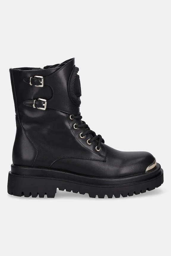 Členkové topánky Just Cavalli 79RA3S92ZSD48899 čierna AW25