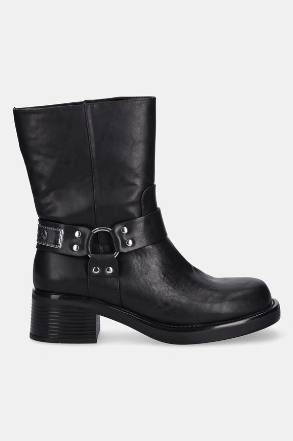 Členkové topánky Just Cavalli 79RA3S91ZSD61899 čierna AW25