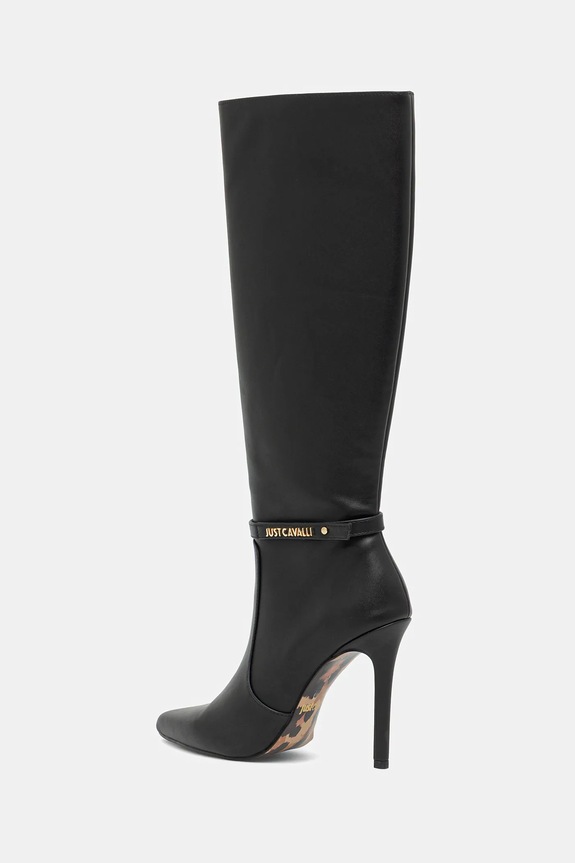 Încălțăminte Just Cavalli cizme 79RA3S07ZSD53899 negru