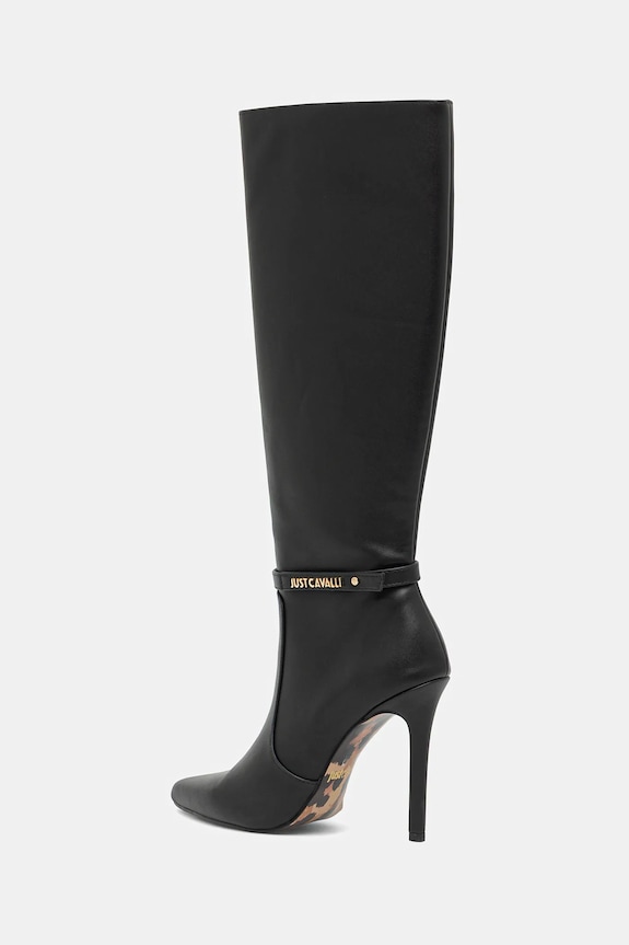 Încălțăminte Just Cavalli cizme 79RA3S07ZSD53899 negru