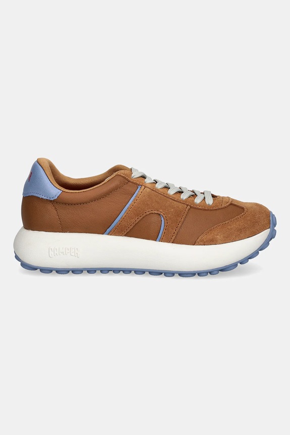 Kožené tenisky Camper Pelotas Athens K201845.003 hnědá AW25