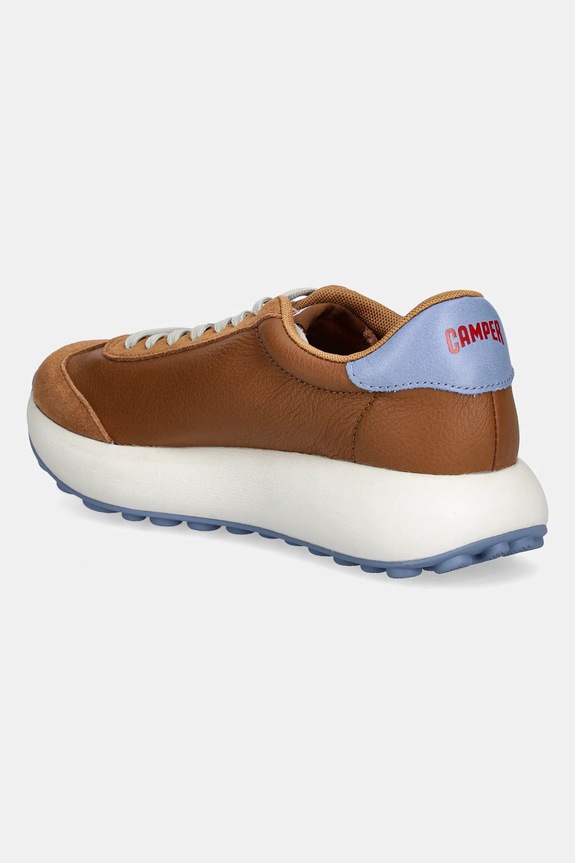 Boty Kožené tenisky Camper Pelotas Athens K201845.003 hnědá
