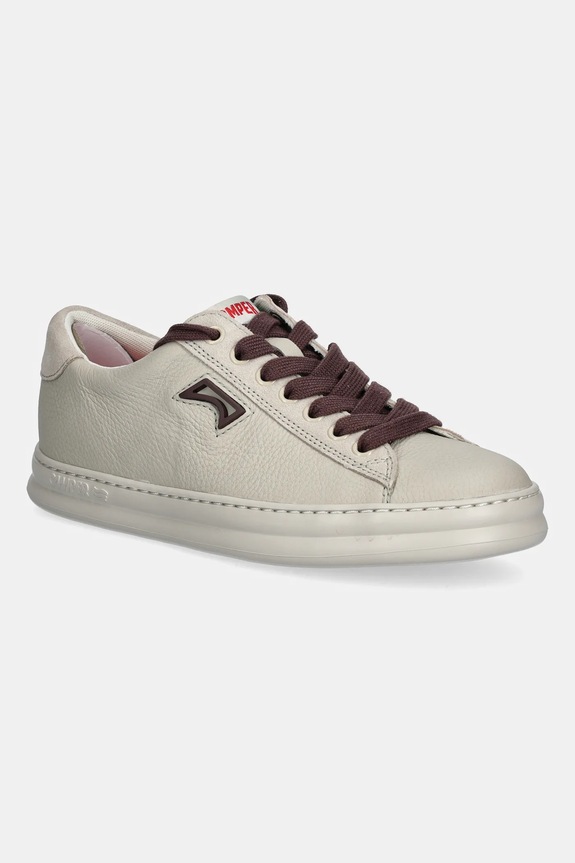 Δερμάτινα sneakers Camper Runner Four δέρμα σαμουά μπεζ K201855.005