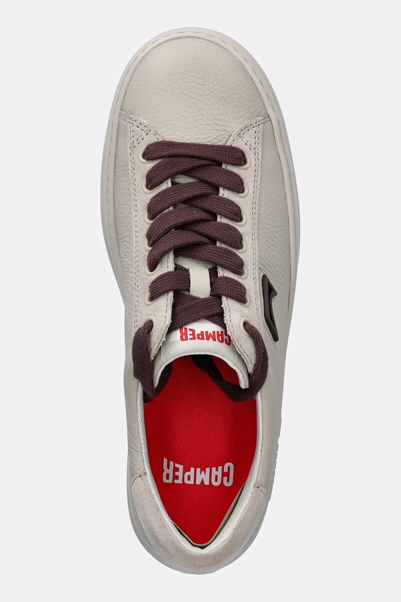 Δερμάτινα sneakers Camper Runner Four μπεζ K201855.005