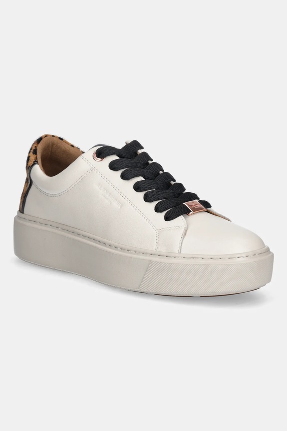 Tenisky Alexander Smith London High imitácia kože béžová ALBCLHW8189FCS