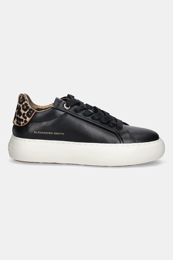 Кожаные кроссовки Alexander Smith Soho ASBCSOW3568BCS чёрный AW25
