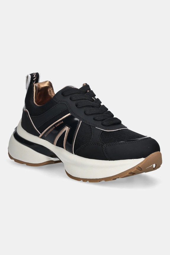 Tenisky Alexander Smith Victoria textilný čierna ASBCVIW1175BLK