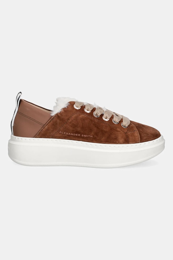 Sneakers Alexander Smith Wembley Folded ASBCWRW0053DCN καφέ AW25