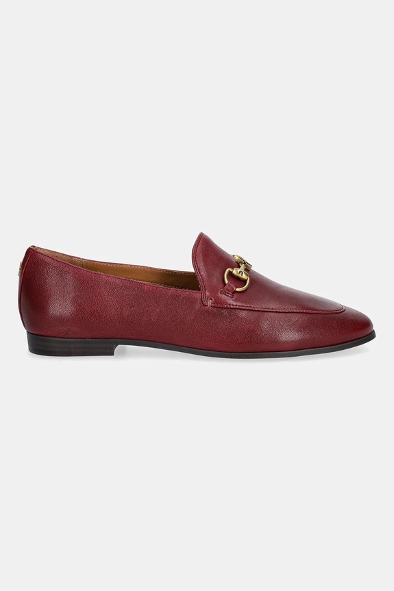 Nokwol bőr mokaszin Gate Gale.Burgundy.Leather burgundia AW25