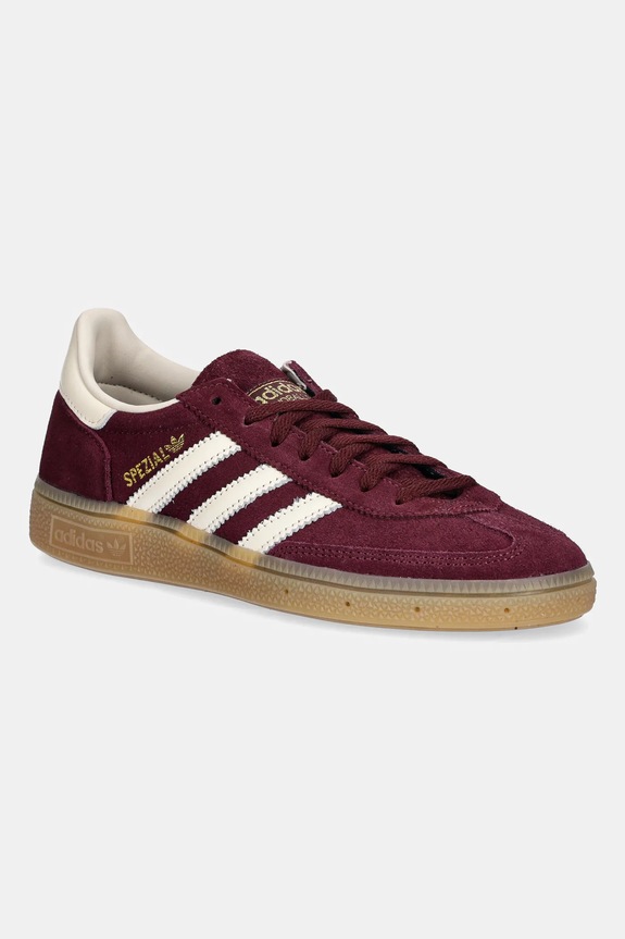 Замшеві кросівки adidas Originals Handball Spezial низька бордо JP8726