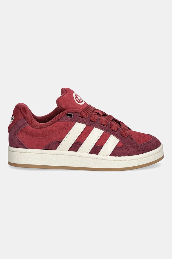 Велурени маратонки adidas Originals Campus 00S Beta JQ8368 бордо AW25