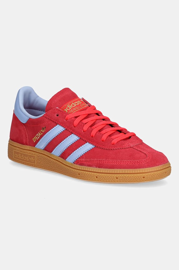 adidas Originals sneakersy zamszowe Handball Spezial niska czerwony JR3607