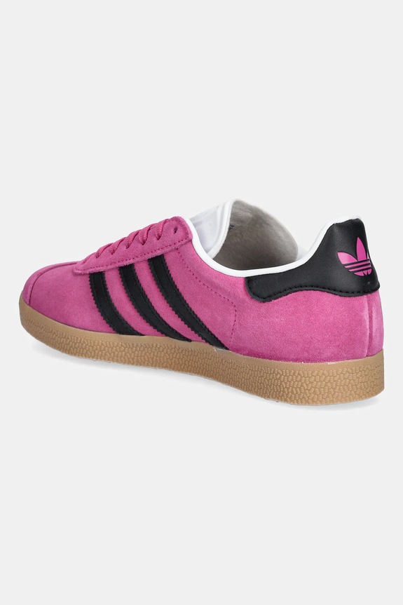 Cipők adidas Originals velúr sportcipő Gazelle JS1382 rózsaszín