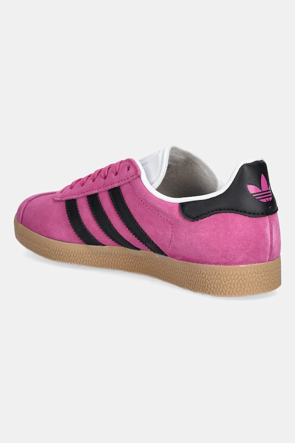 Cipők adidas Originals velúr sportcipő Gazelle JS1382 rózsaszín