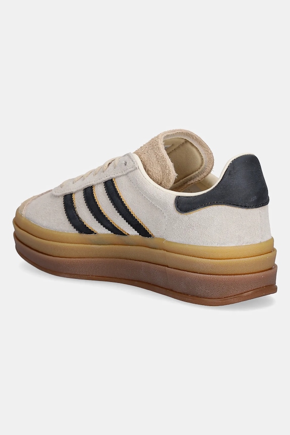 Încălțăminte adidas Originals sneakers din piele întoarsă Gazelle Bold JS3892 bej