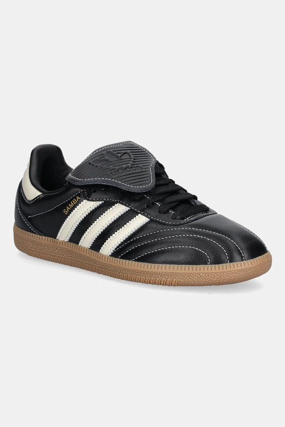 Usnjene superge adidas Originals Samba LT Zrnato usnje črna JS3937