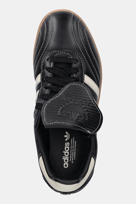 Usnjene superge adidas Originals Samba LT črna JS3937