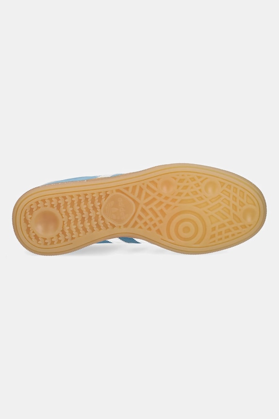 Tenisice od brušene kože adidas Originals Muenchen JS3991 tirkizna