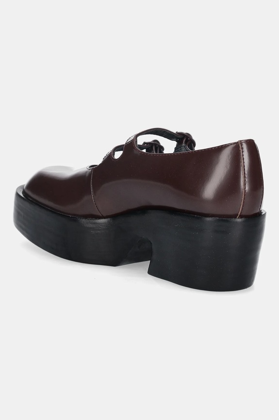 Obuv Kožené lodičky Camper Billie K201805.001 burgundské
