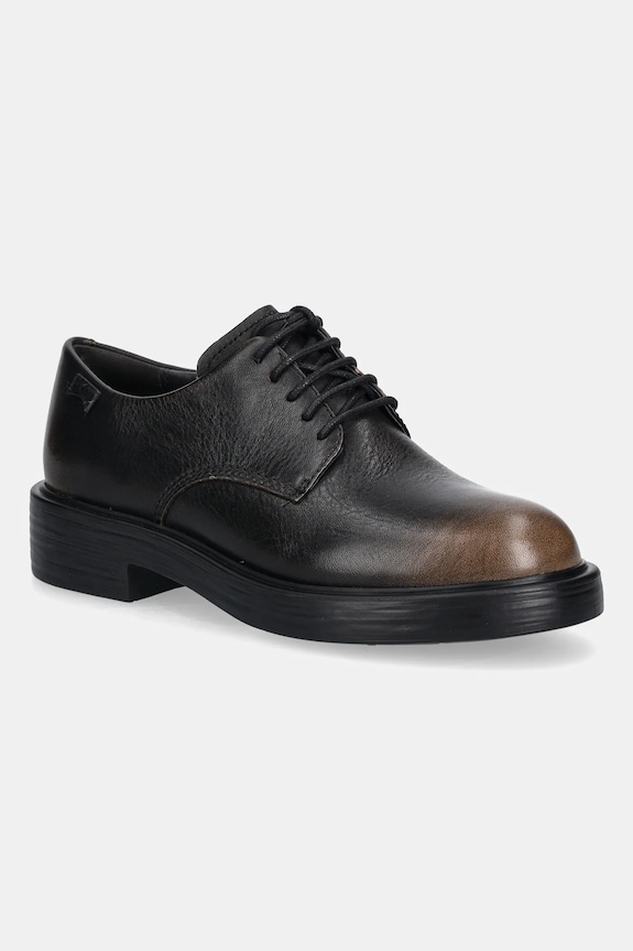 Camper pantofi de piele Dean piele negru K201684.017