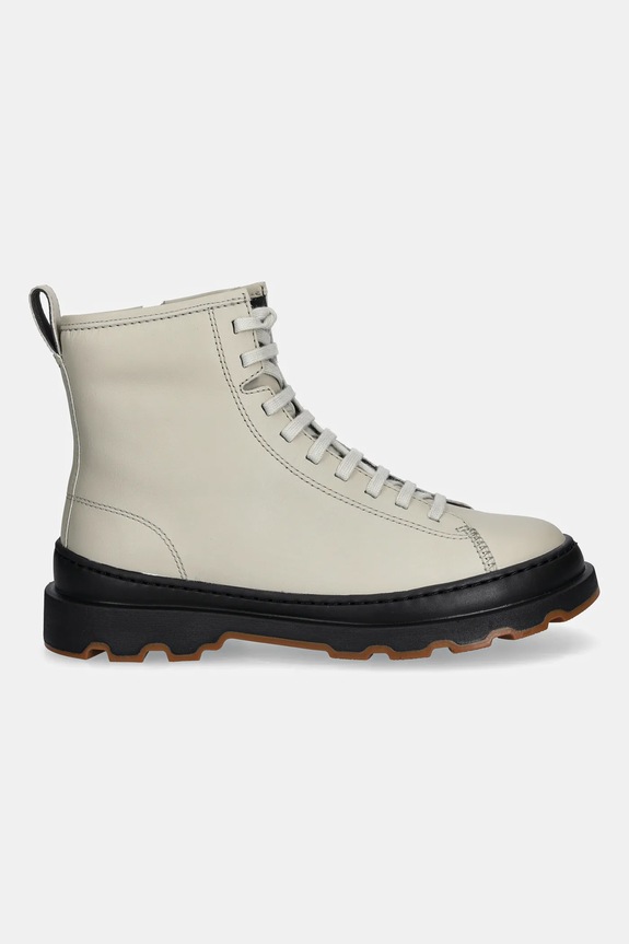 Camper botki skórzane Brutus+ K400816.004 beżowy AW25