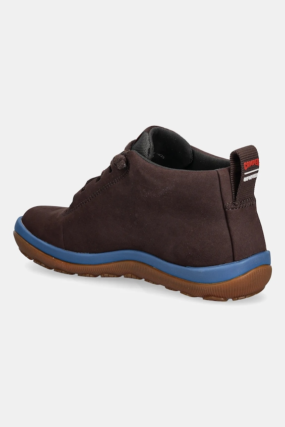 Obuwie Camper sneakersy nubukowe Peu Pista GM K400481.026 brązowy