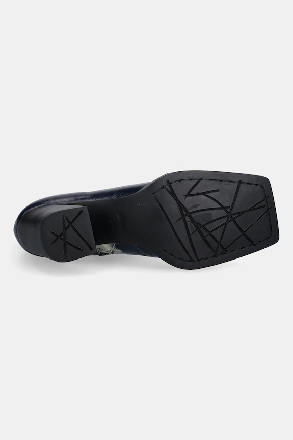 Δερμάτινες μπότες Camper Karole K400831.001 μπλε