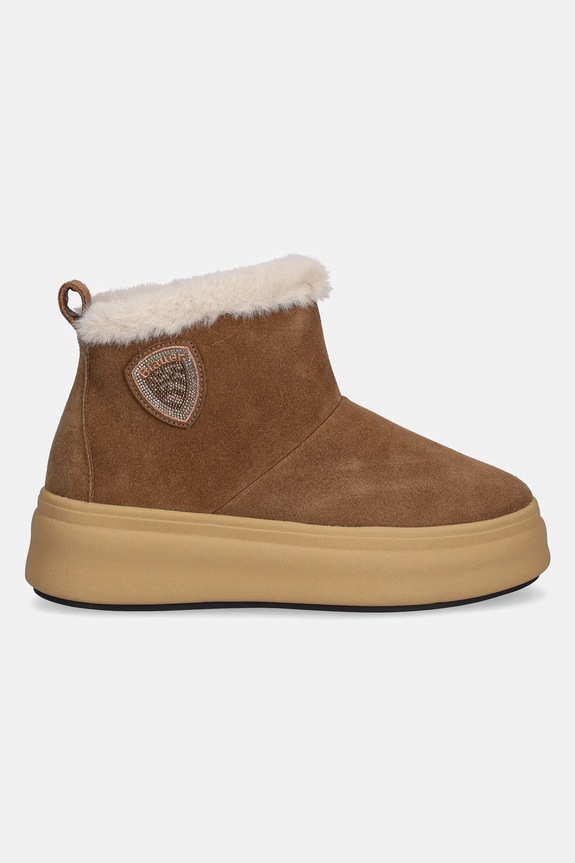 Μπότες χιονιού σουέτ Blauer EMERY F5EMERY02.SWA καφέ AW25