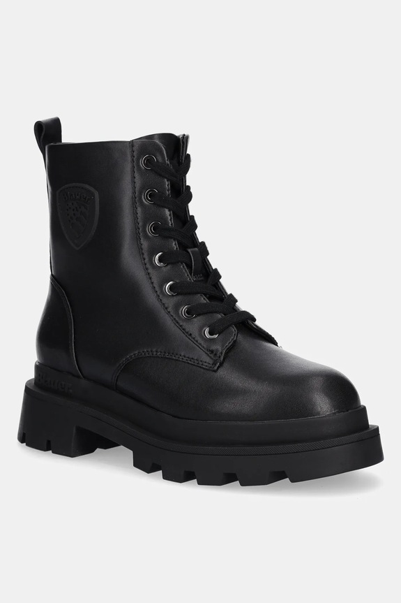 Workery Blauer KIMMEL usňová koža čierna F5KIMMEL04.LEP