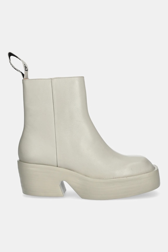 Δερμάτινες μπότες Camper Billie K400754.006 μπεζ AW25