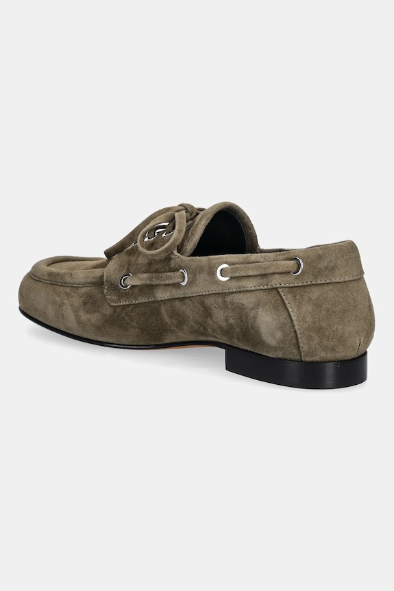 Obuća Mokasinke od brušene kože Proenza Schouler Deck SH253057.G005FC.302 zelena