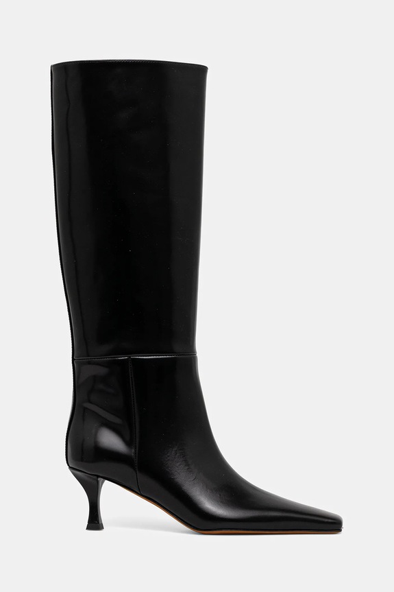 Кожаные сапоги Proenza Schouler Trap SH253070.C001WC.001 чёрный AW25