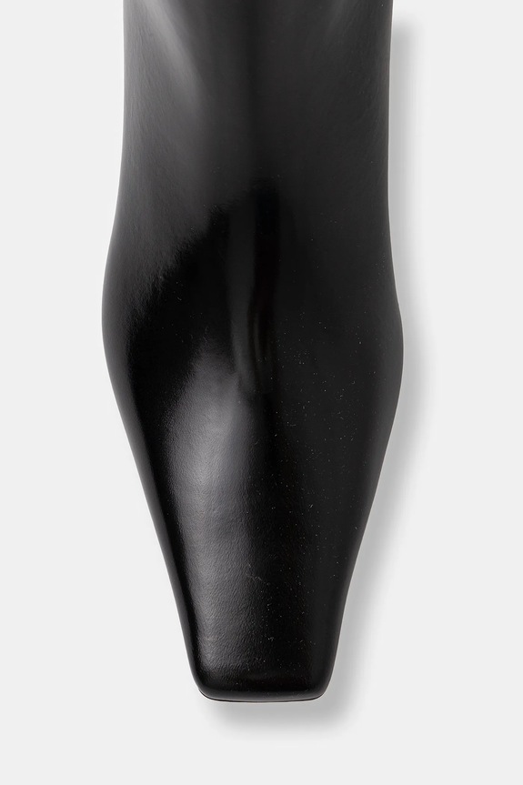 Кожаные сапоги Proenza Schouler Trap чёрный SH253070.C001WC.001