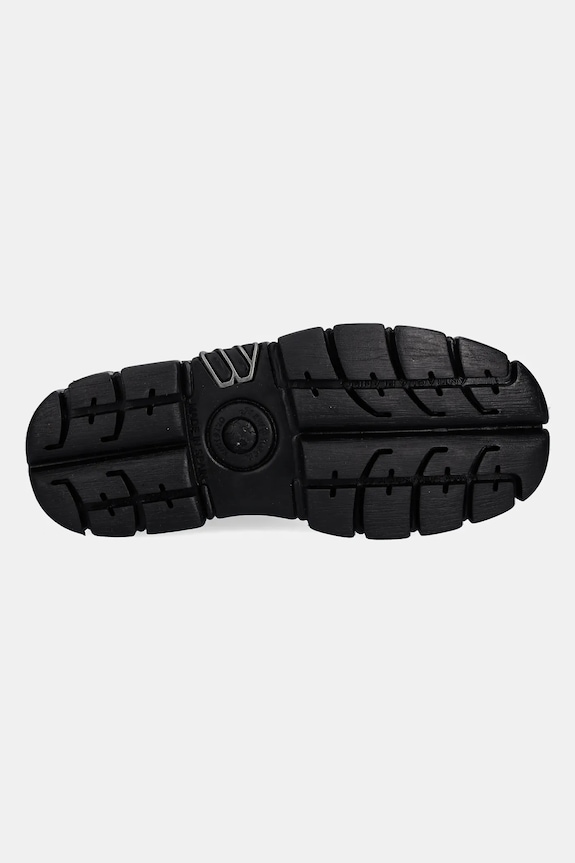 New Rock bőr bakancs CRUST NEGRO + TOWER CASCO M.WALL084NP.C8 fekete