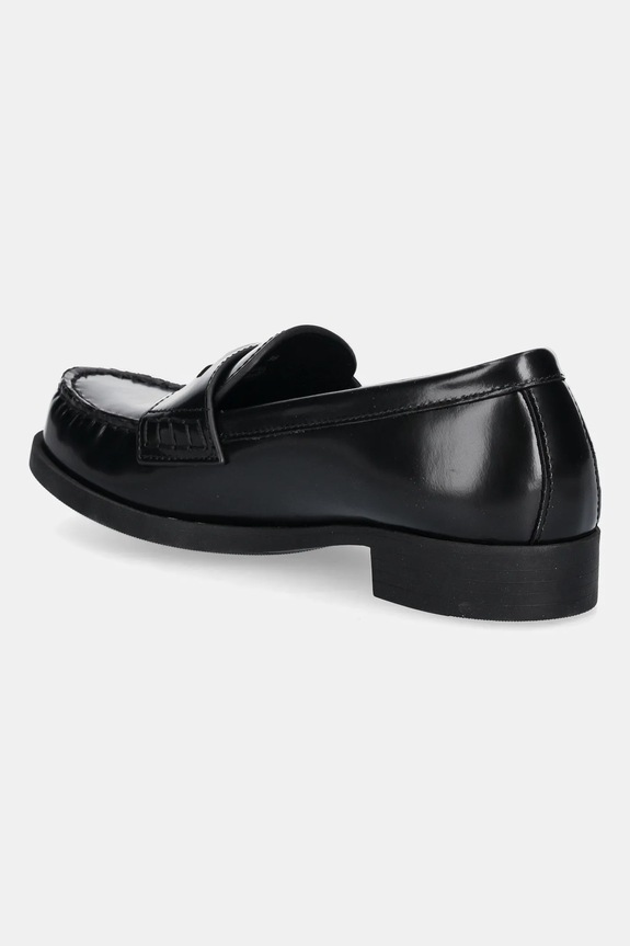 Boty Kožené mokasíny Love Moschino JA10222G1NJD000A černá