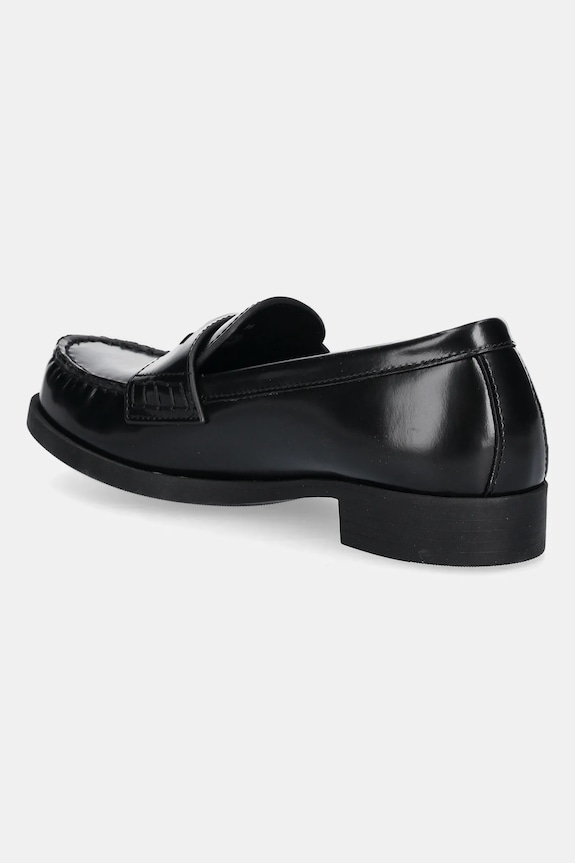 Boty Kožené mokasíny Love Moschino JA10222G1NJD000A černá
