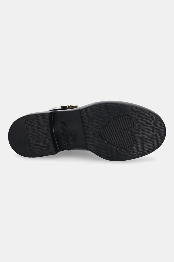 Kožne gležnjače Love Moschino JA24044G1NIA0000 crna