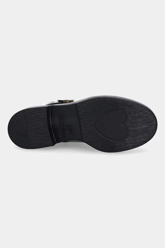 Kožne gležnjače Love Moschino JA24044G1NIA0000 crna