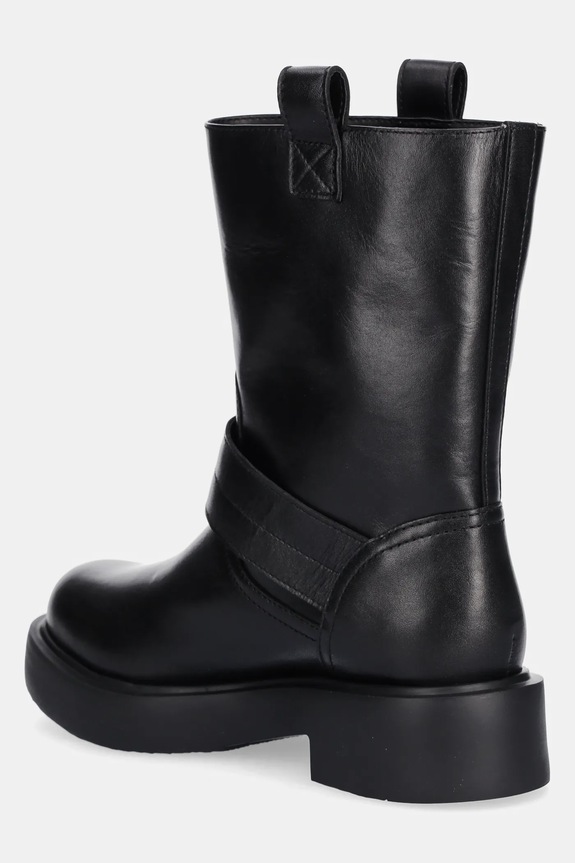 Încălțăminte Love Moschino cizme de piele JA24064G1NIA000A negru