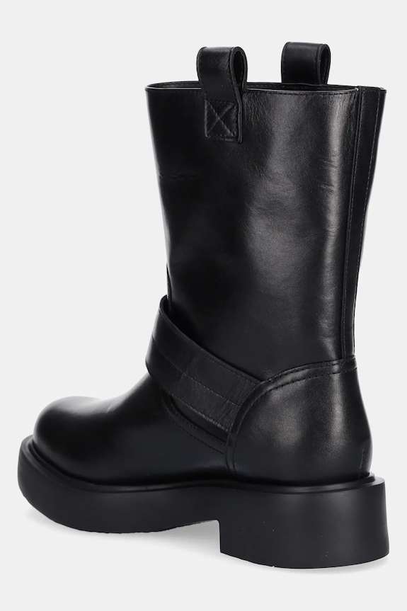 Încălțăminte Love Moschino cizme de piele JA24064G1NIA000A negru