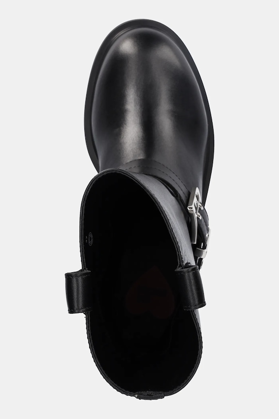 Love Moschino cizme de piele negru JA24064G1NIA000A