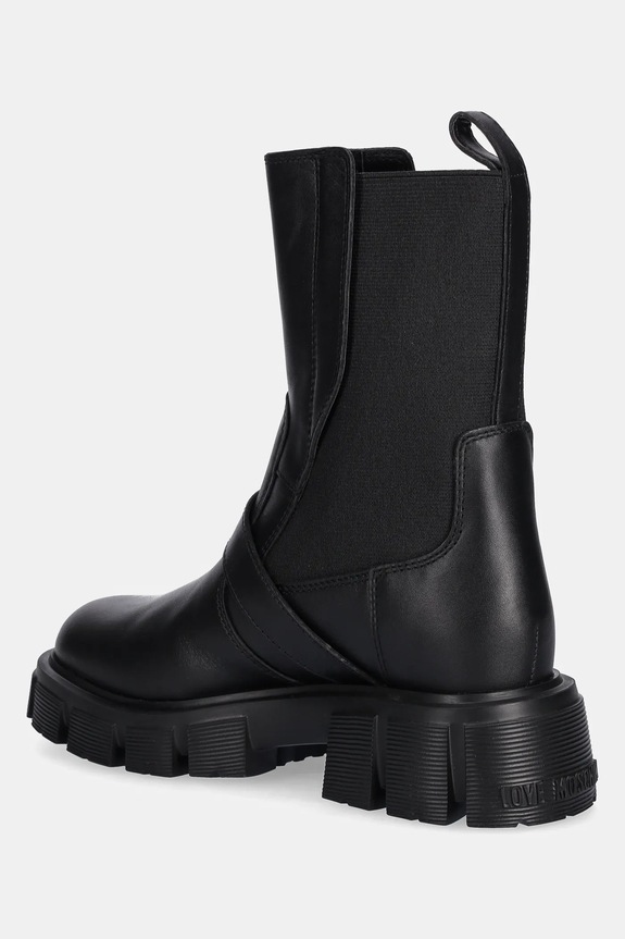Obuv Kožené topánky chelsea Love Moschino JA24105G1NIA0000 čierna
