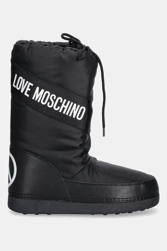 Love Moschino śniegowce JA24032G1NISA000 czarny AW25