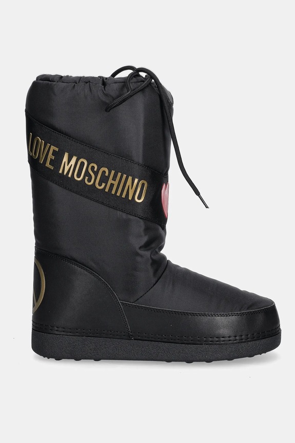 Love Moschino śniegowce JA24032G1NISY000 czarny AW25