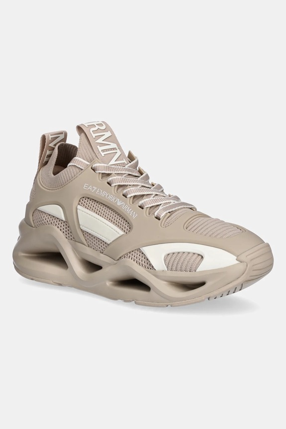 EA7 Emporio Armani sneakers textil bej AF19525.7X000383.MZ202