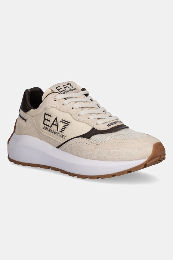 EA7 Emporio Armani sneakers tessile beige AF18616.7X000341.MZ191