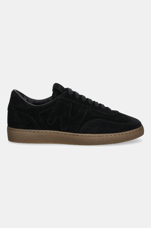 Semišové tenisky MSGM 3941MDS021.996.99 čierna AW25