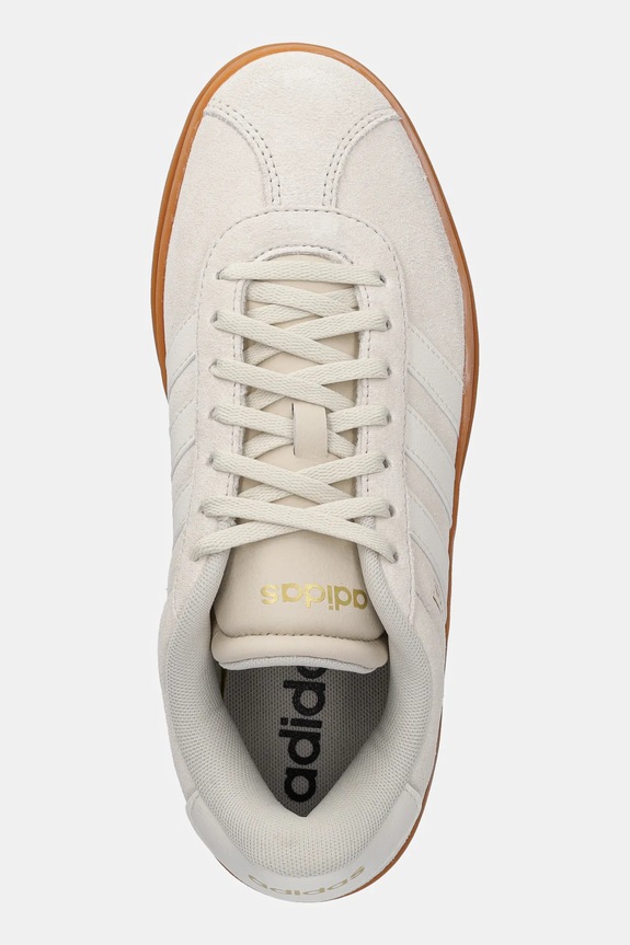 adidas sneakersy VL Court Bold beżowy JQ5633