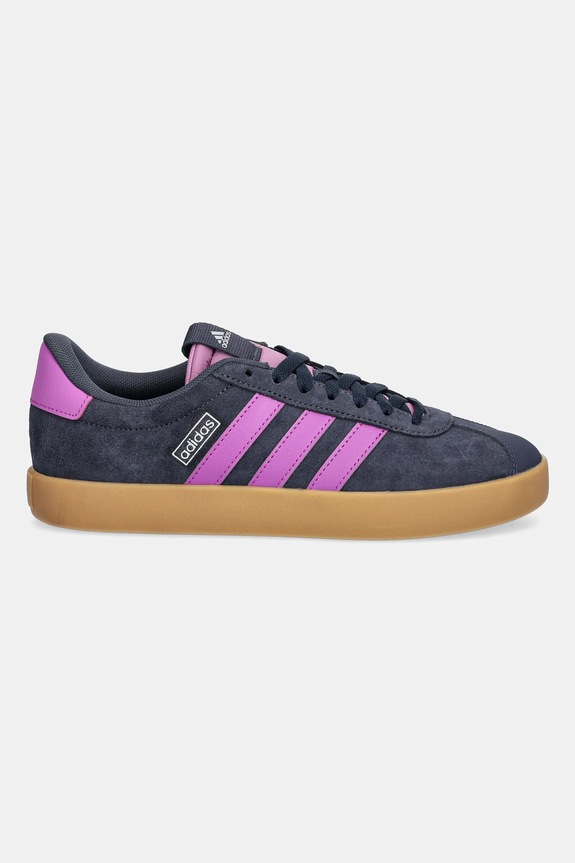 Σουέτ sneakers adidas Vl Court 3.0 JR0953 σκούρο μπλε AW25